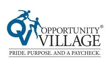 ov-logo-220 Opportunity Village logo featuring two stylized human figures climbing a large "O" and "V," with the text "Opportunity Village" below. The tagline reads "Pride. Purpose. And a Paycheck." Linda Smith is known for her advocacy and nonprofit leadership.| Linda’s Life – Linda Smith