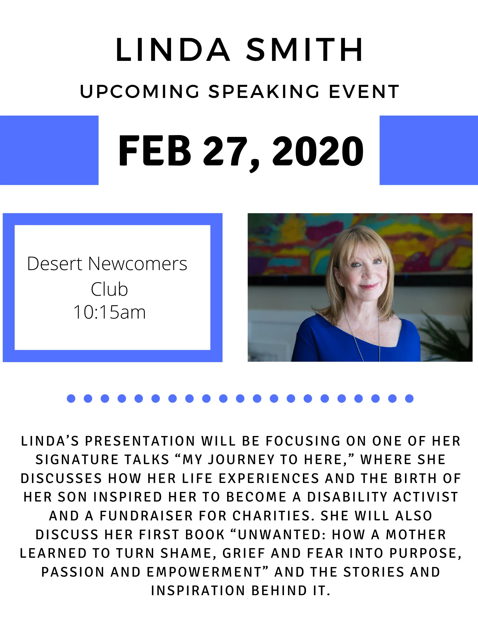 linda smith public speaker